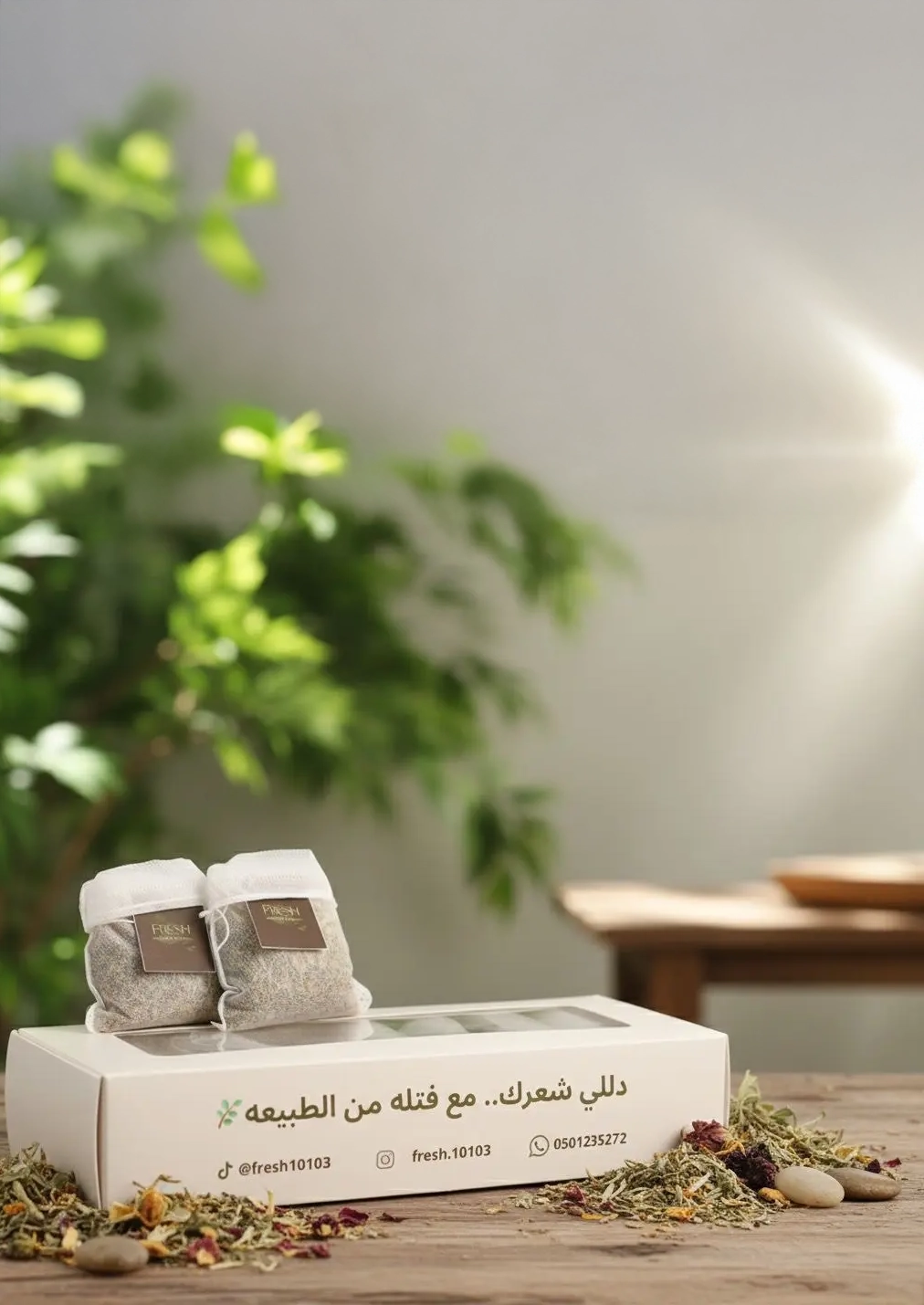 منتج طبيعي للشعر